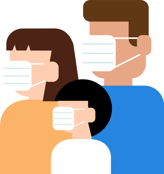Vaccine, hope, typography, Stop Covid-19, mask, social distancing, png illustration.
