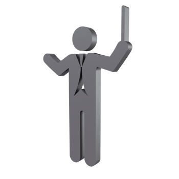 Humans 3D icon png transparent