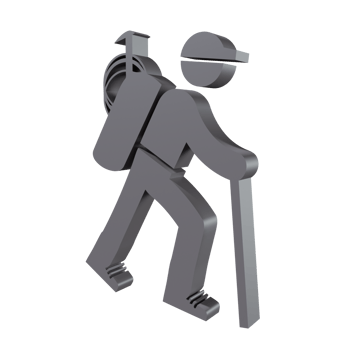 Humans 3D icon png transparent