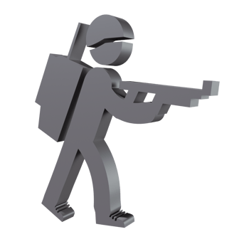 Humans 3D icon png transparent