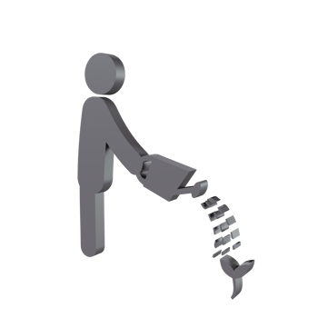 Humans 3D icon png transparent