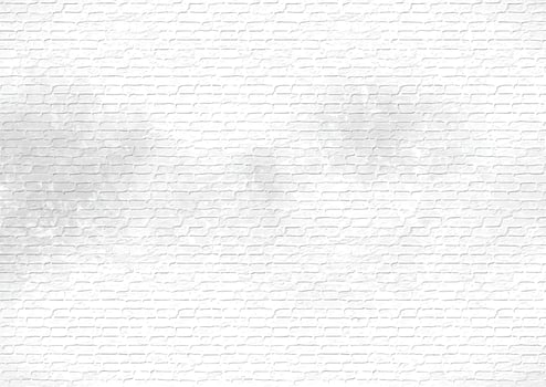 grunge white brick wall background vector