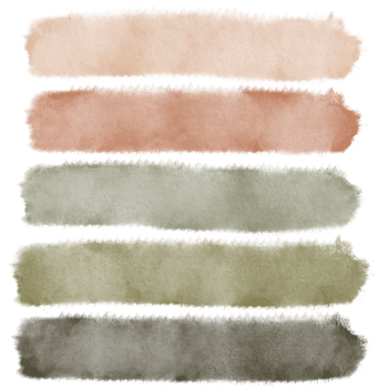 wataercolor background decoration design elenemt. png