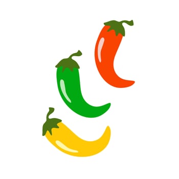 Cinco de Mayo vector peppers celebrate the anniversary of Mexico's victory over the empire.