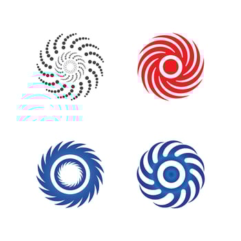 vortex vector illustration icon