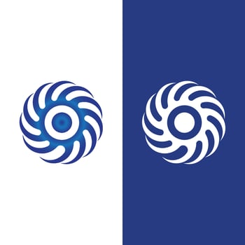 vortex vector illustration icon
