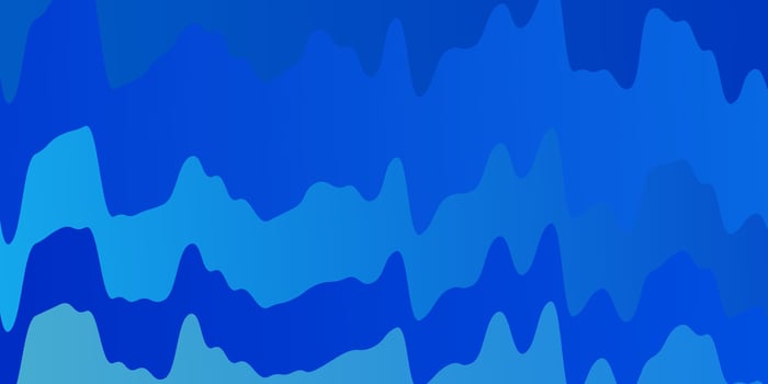 Light BLUE vector pattern with curved lines.