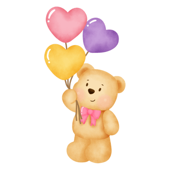 Cute teddy bear png