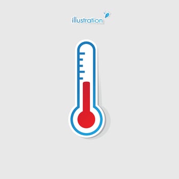 Thermometer Symbol , Vector EPS10 illustration