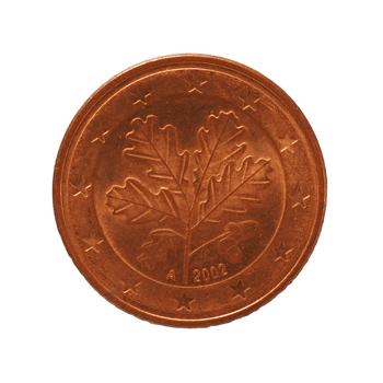 5 cents coin, European Union, Germany transparent PNG