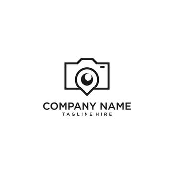 local photo logo. find icon vector