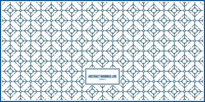 endless abstract rhombus line pattern vector