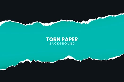 Ripped paper, space for copy vector