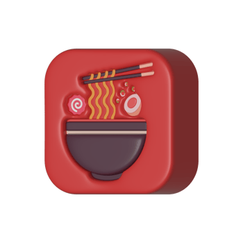 cute 3d assets of food market, perfect for social media, game, website assets and many more png