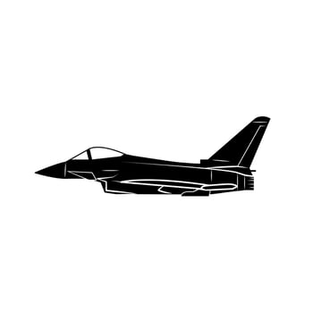 military plane icon vector