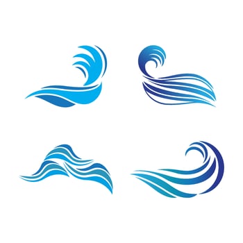Wave beach vector illustration design