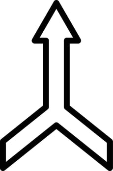 Merge Vector Icon Design Illustration