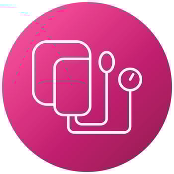 Blood Pressure Icon Style vector