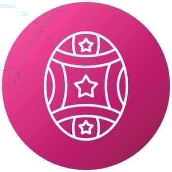 Easter Egg Icon Style vector