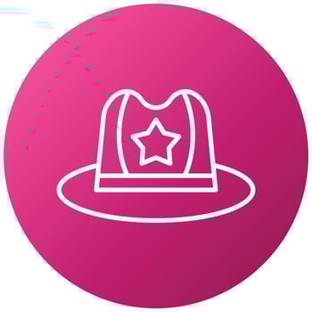 Hat Icon Style vector