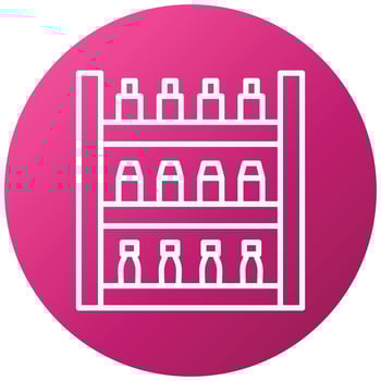 Shelves Icon Style vector