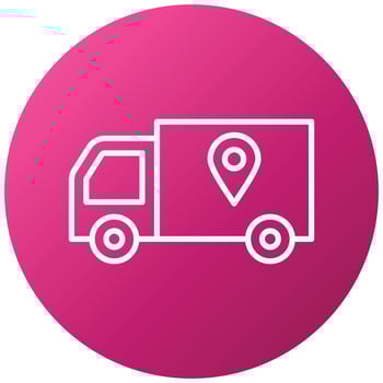 Logistics Delivery Icon Style vector