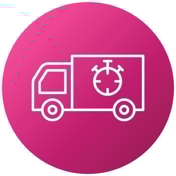 Fast Delivery Icon Style vector