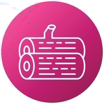 Wood Icon Style vector