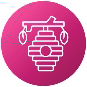 Beehive Icon Style vector