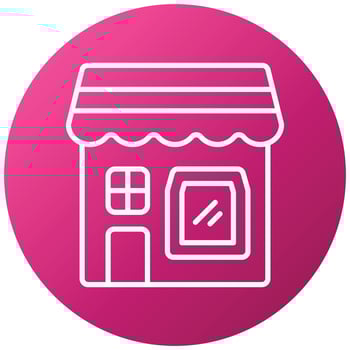 Store Icon Style vector