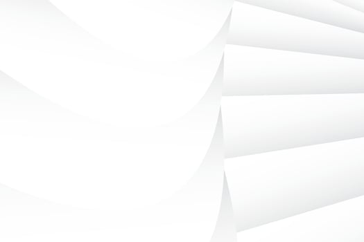 Abstract  white and gray color, modern design background with geometric shape. Vector illustration.