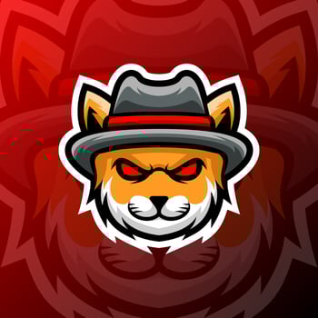 vector graphics illustration of a cat mafia in esport logo style. perfect for game team or product logo