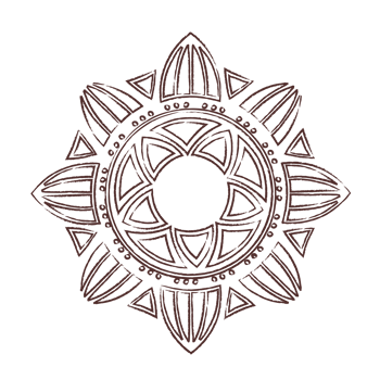 Mandala doodle line art png