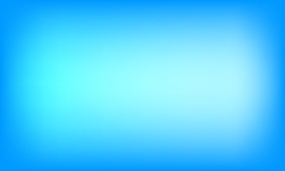 Blurred and soft blue gradient background vector