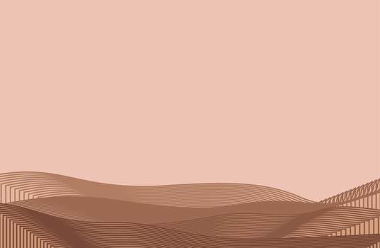 Abstract mountain contemporary aesthetic backgrounds landscapes. with mountain, forest, sea, skyline, wave. vector illustrations