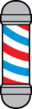 Png barber shop pole icon