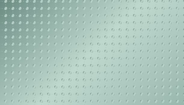 Vector circle small repetition green