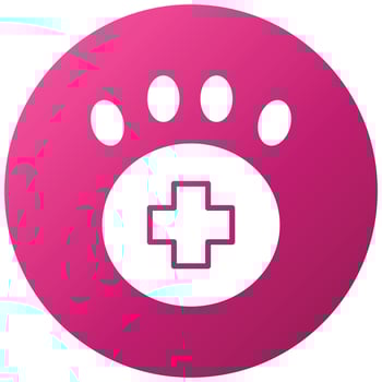 Pet Care Icon Style vector