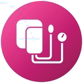 Blood Pressure Icon Style vector