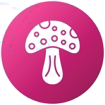 Mushroom Icon Style vector