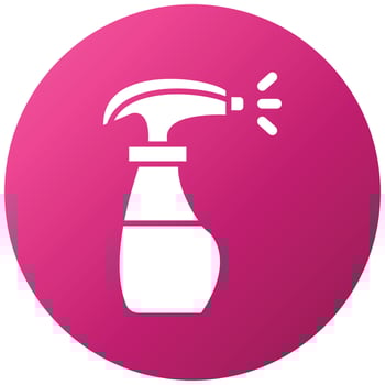 Water Spray Icon Style vector