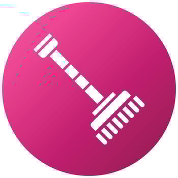 Rake Icon Style vector