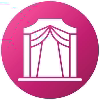 Street Entrance Icon Style vector
