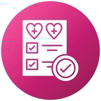 Health Check Icon Style vector
