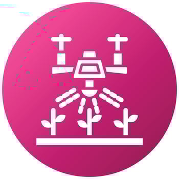 Watering Icon Style vector