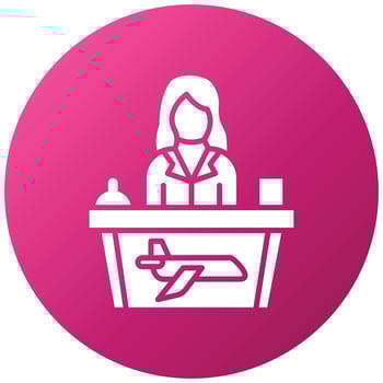 Reception Icon Style vector