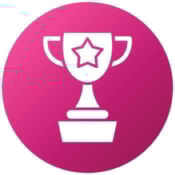 Trophy Icon Style vector
