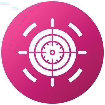 Target Icon Style vector