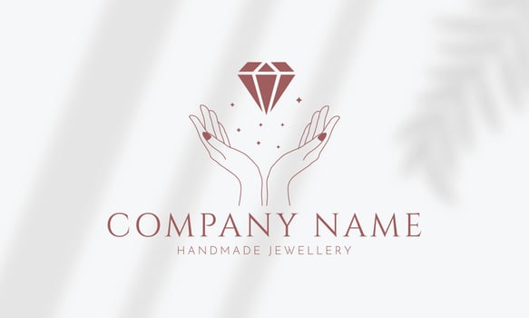 Botanical Floral element Hand Drawn Logo with Wild Flower and Leaves. Logo for spa and beauty salon, boutique, organic shop, wedding, floral designer, interior, photography, cosmetic. vector