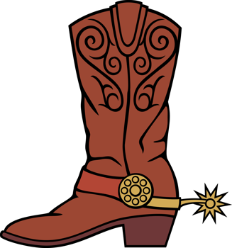 Cowboy boot png illustration